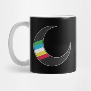 Disability Awareness Crescent Moon Mug